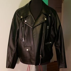Faux leather jacket from Torrid